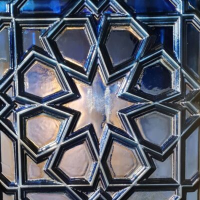 Blue Patina Decorative Wall Panel
