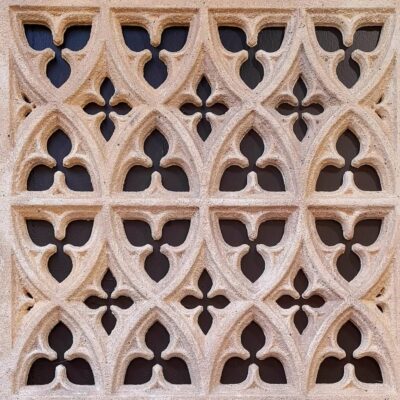 Church Style Stone Partition Wall Screen