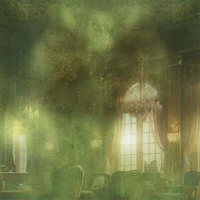 AM37 Irish Smoked Antique Mirror Glass