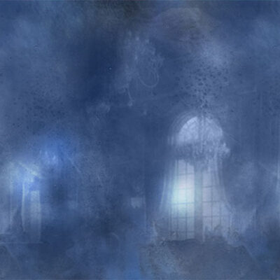 AM47 Sapphire Smoked Antique Mirror Glass