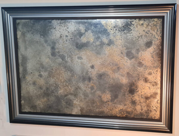 AM13 Gold Antique Mirror Glass