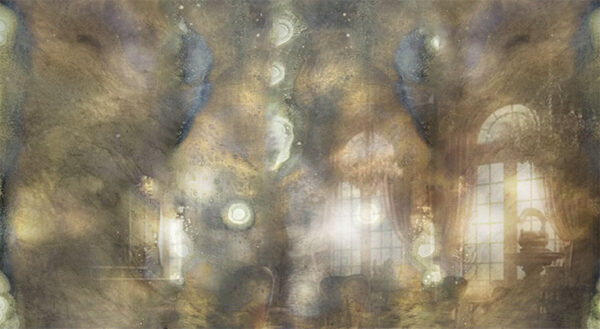 AM22 Decorative Distressed Antique Mirror Glass