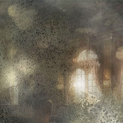 AM5 Luxury Foxed Antique Mirror Glass