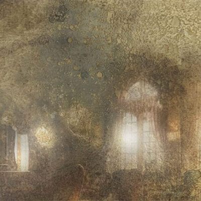 AM6 Luxury Distressed Antique Mirror Glass