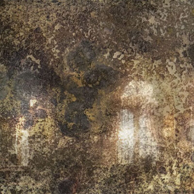 AM7 Luxury Distressed Gold Antique Mirror Glass