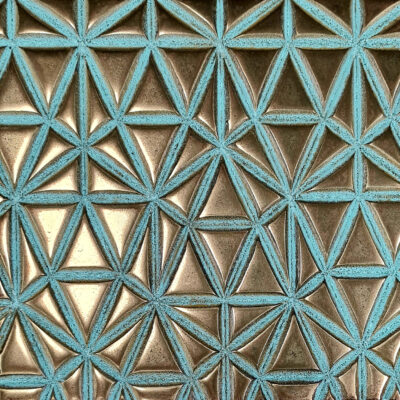 Emelia Liquid Metal Wall Panel