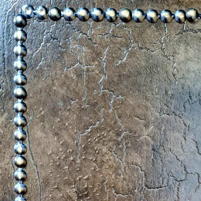 Old Brown Leather Effect Polished Plaster (No.28)