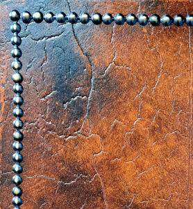 Vintage Brown Leather Effect Venetian Plaster (No.32)