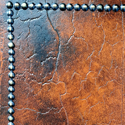 Vintage Brown Leather Effect Venetian Plaster (No.32)