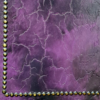 Vintage Purple Leather Effect Venetian Plaster (No.33)