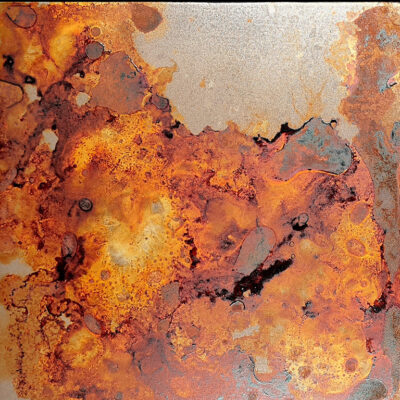 Guernica Liquid Metal Wall Panel