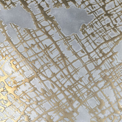 Jaca Liquid Metal Wall Panel